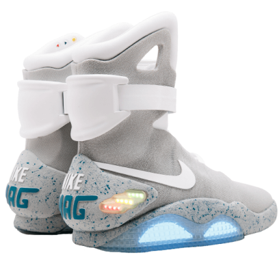 кроссовки Nike Air Mag,вид сзади